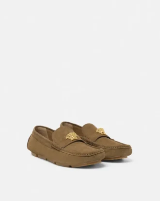 La Medusa Suede Driver Shoes