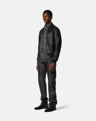 Leather Bomber