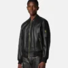 Leather Bomber