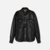 Leather Overshirt