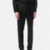 Leopard Jacquard Formal Pants