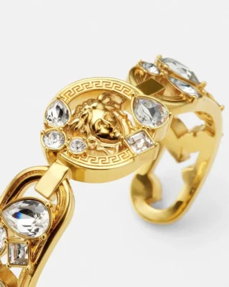 Medusa ’95 Crystal Cuff Bracelet