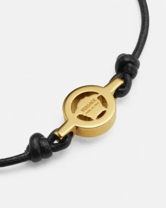 Medusa ’95 Crystal Leather Bracelet