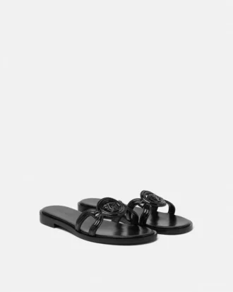 Medusa ’95 Patent Flat Sandals