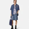 Medusa Biggie Denim Shorts
