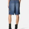 Medusa Biggie Denim Shorts