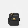 Medusa Biggie Leather Crossbody Bag