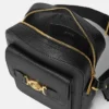 Medusa Biggie Leather Crossbody Bag