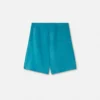 Medusa Biggie Suede Shorts