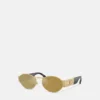 Medusa Deco Oval Sunglasses