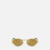Medusa Deco Oval Sunglasses
