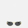 Medusa Deco Oval Sunglasses
