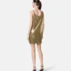 Metal Mesh Slip Mini Dress