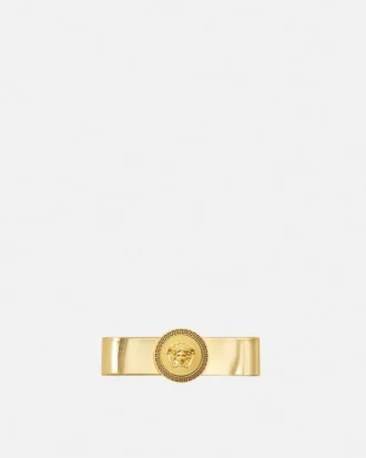 Metallic Gianni Ribbon Hair Clip