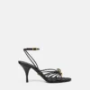 Opera Bow Nappa Sandals 85 mm
