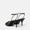 Opera Bow Nappa Sandals 85 mm