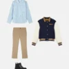 Kids Cotton-Gabardine Pants