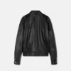 Plong&eacute; Leather Blouson Jacket