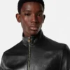 Plong&eacute; Leather Jacket