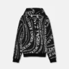 Printed Cotton-Jersey Hoodie