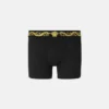 Printed Cotton-Jersey Long Trunks