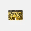 Printed Jacquard Cotton-Jersey Trunks