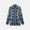 Printed Silk Twill Regular Shirt