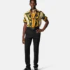 Printed Silk Twill Regular Shirt