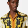 Printed Silk Twill Regular Shirt