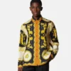 Printed Silk Twill Regular Shirt