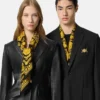 Printed Silk Twill Scarf 90 cm