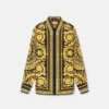 Printed Silk Twill Shirt