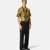 Printed Silk Twill Shirt