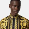 Printed Silk Twill Shirt