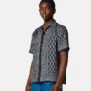 Printed Silk Twill Slim Shirt