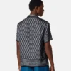 Printed Silk Twill Slim Shirt