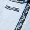 Printed Striped Cotton-Poplin Shirt