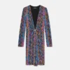 Printed Viscose-Jersey Midi Dress