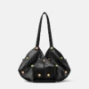 Protea Embellished Nappa Shoulder Bag