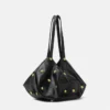 Protea Embellished Nappa Shoulder Bag