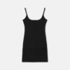 Ribbed Fitted Mini Dress