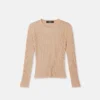 Ribbed Knit Fitted Top