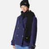 Ribbed Wool-Cashmere Knit Scarf