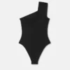 Safety Pin Gathered One-Piece Swimsuit