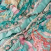 Safety Pin Underwater Barocco Draped Shirt