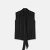 Satin Lavalli&egrave;re Shirt