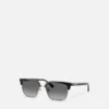 Signature Low-Bridge Squared Sunglasses