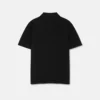 Silk-Cotton Knit Polo
