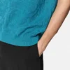 Silk-Cotton Knit Polo