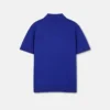 Silk-Cotton Knit Polo
